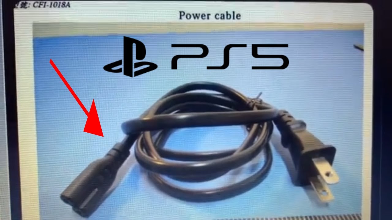 PS5 Power Cord