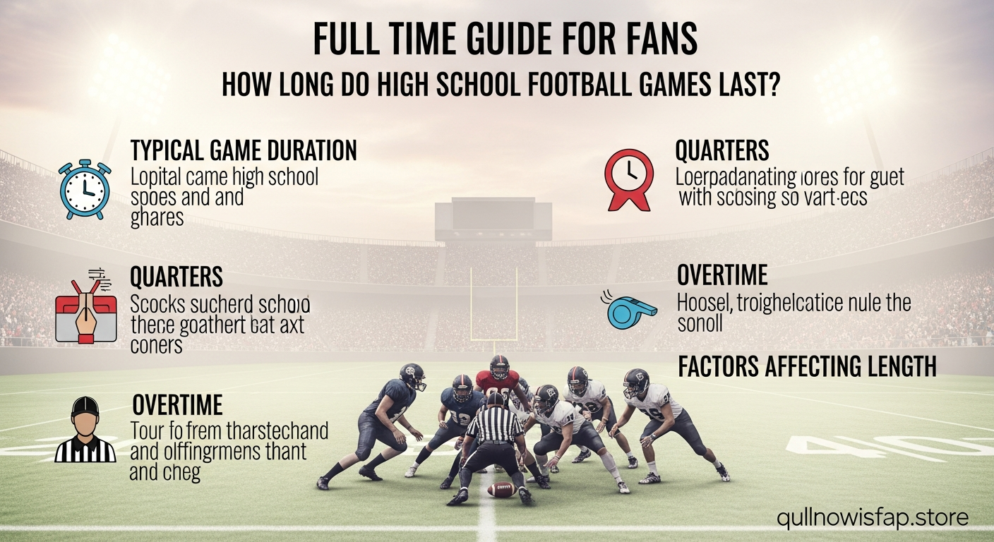 how long do high school football games last