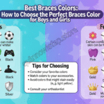 Best Braces Colors: How to Choose the Perfect Braces Color for Boys and Girls