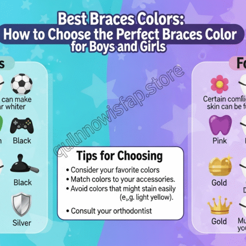 best braces colors​